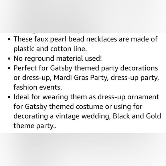 Women's 30" White Faux Pearl Necklaces Set of 3! - Picture 3 of 12